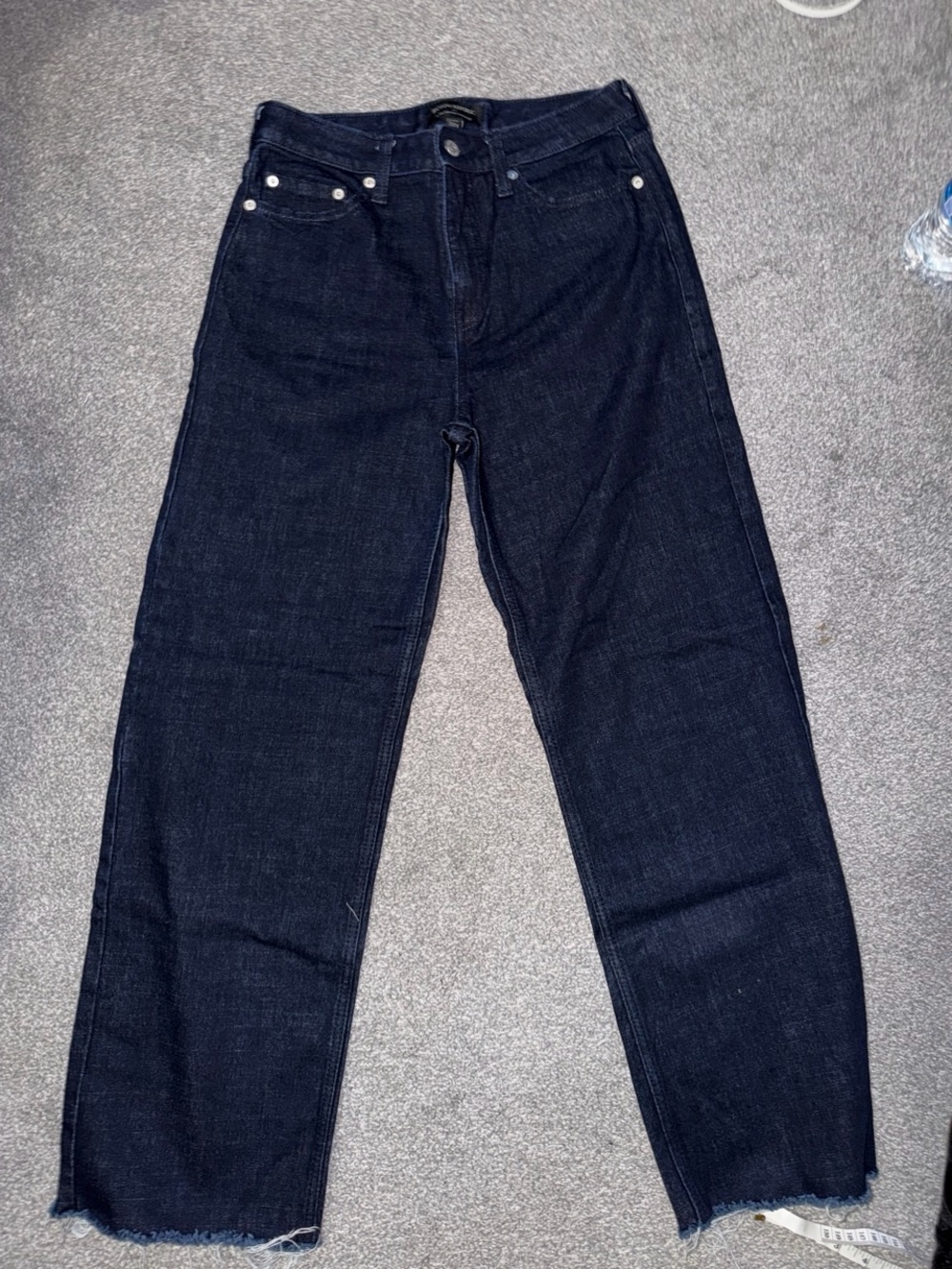 Banana Republic Women's Straight Leg Dark Indigo Jeans